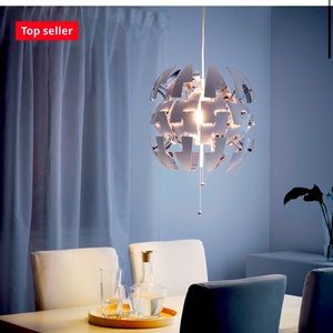 Over head ikea wired hanging light